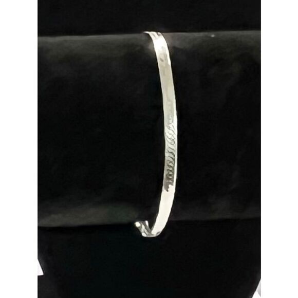 ACJ# Italian Sterling 925 Silver 7” Elegant Bracelet - Picture 4 of 9